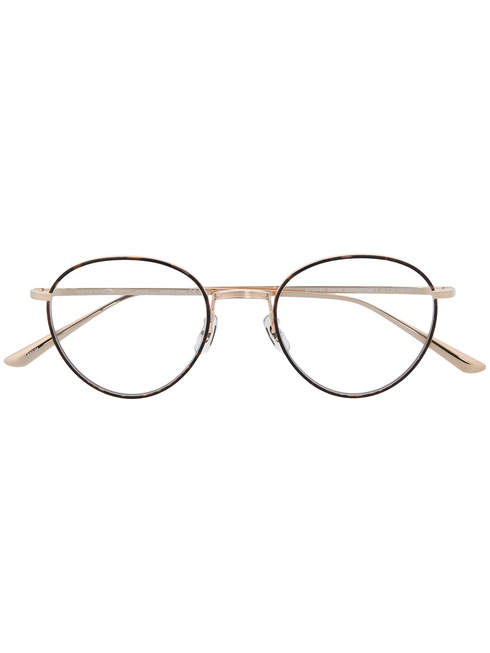 фото Oliver peoples очки в круглой оправе