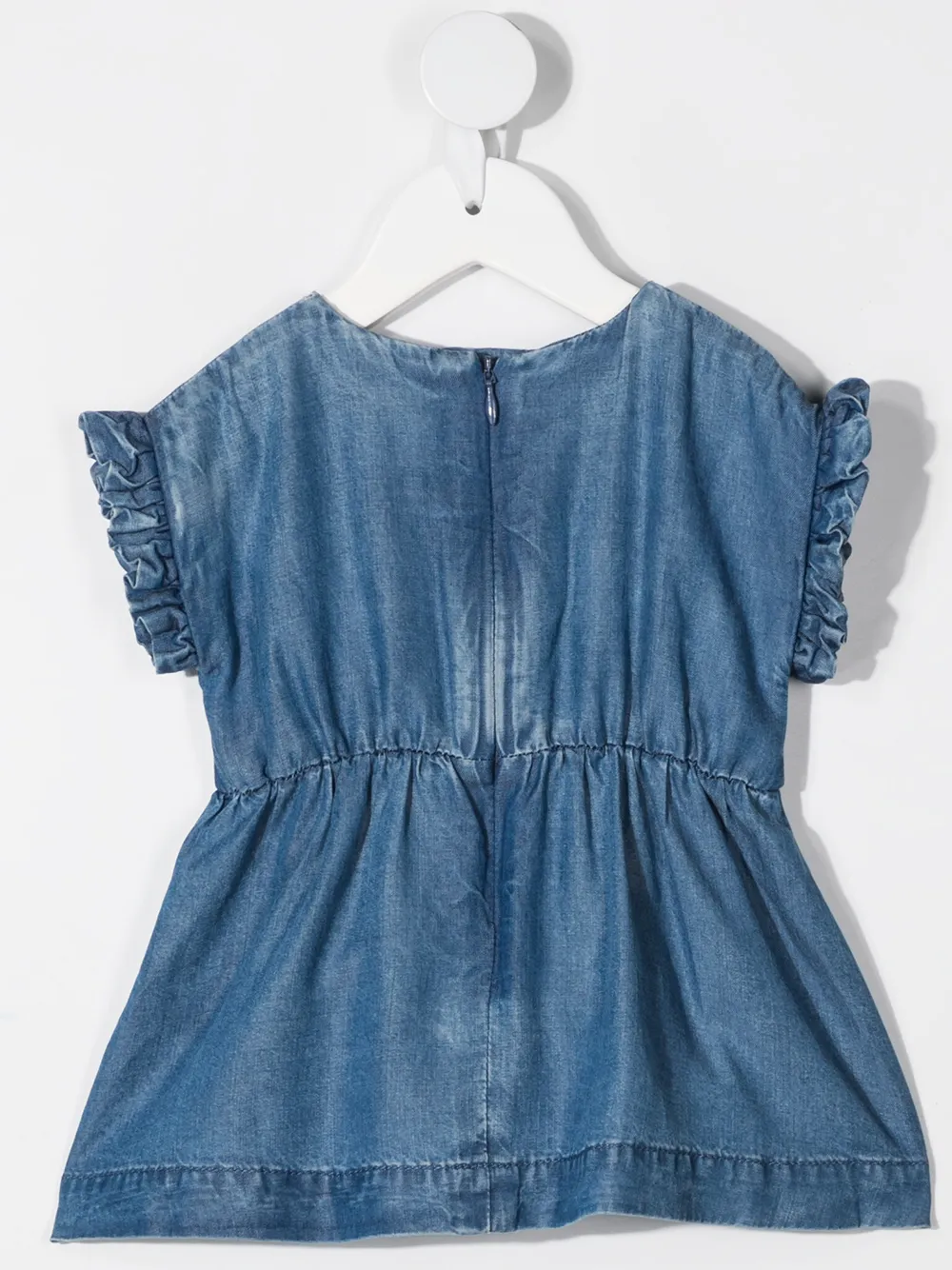 фото Moschino kids платье с вышивкой