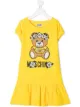 Image 1 of Moschino Kids Teddy Bear-print T-shirt dress