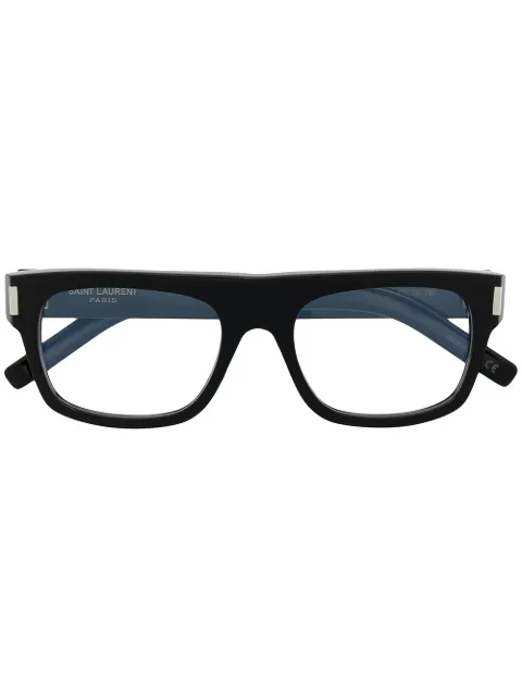 Saint Laurent Eyewear rectangular-frame glasses