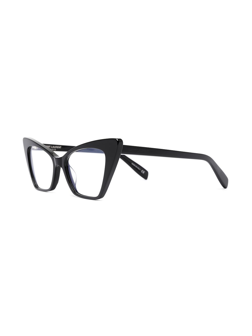 фото Saint laurent eyewear очки victoire в оправе 'кошачий глаз'