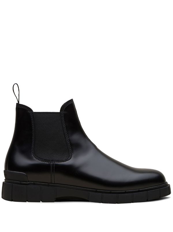 Black Chelsea belted boots Farfetch Men Shoes Boots Chelsea Boots 