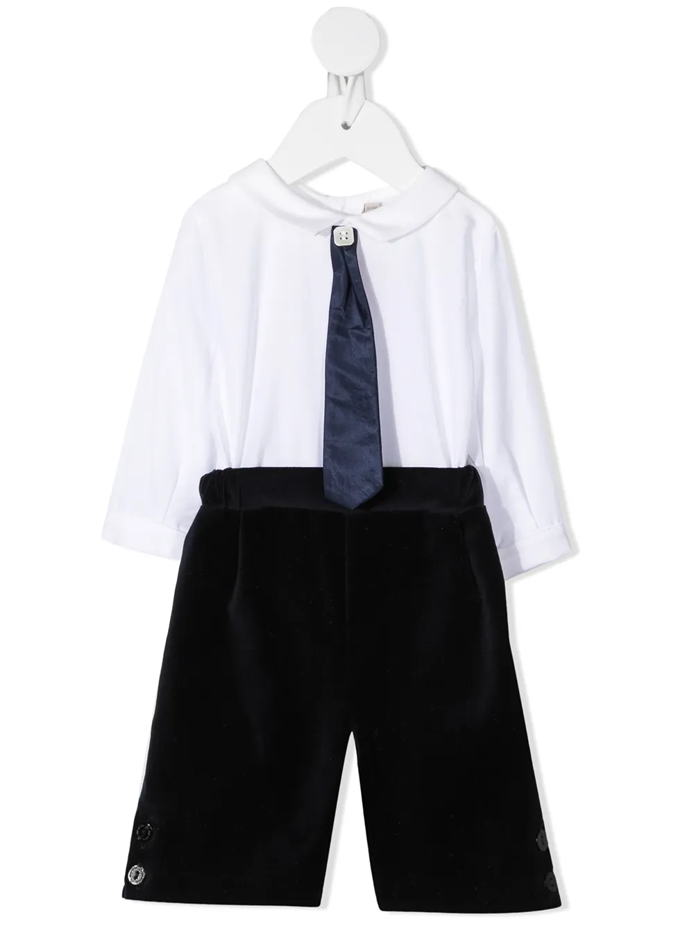 La Stupenderia Shirt en broek romper Blauw