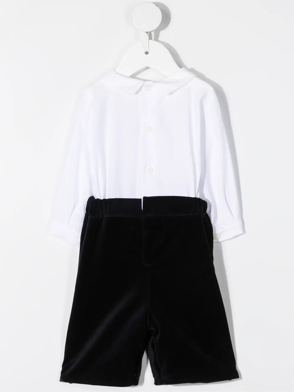 La Stupenderia Shirt en broek romper - Blauw