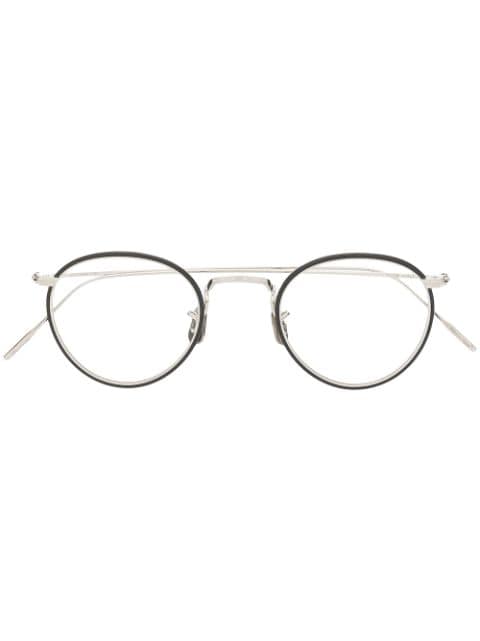 Eyevan7285 717W round-frame optical glasses