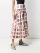 La Doublej Balletto midi a-line skirt
