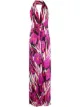 Image 1 of La Doublej Crystal halterneck maxi dress