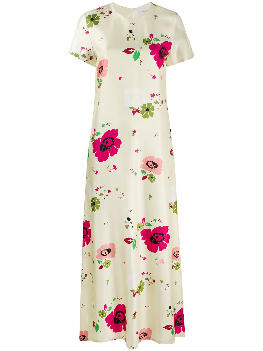 фото La doublej платье макси с цветочным принтом