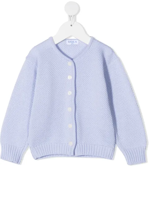 Siola button-up knitted cardigan
