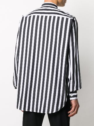 stripe print shirt展示图