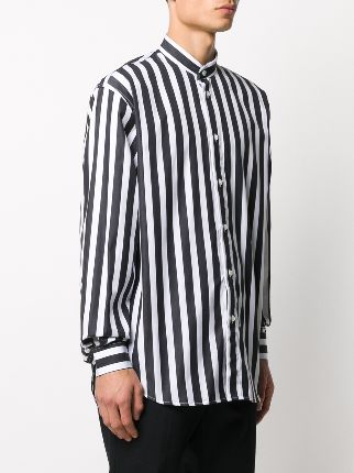 stripe print shirt展示图