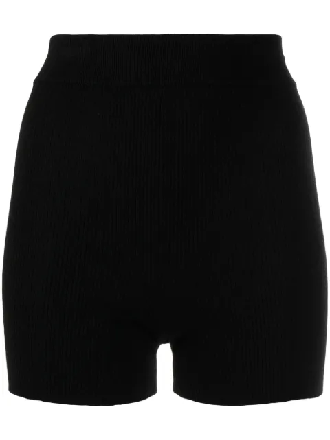 Cashmere In Love Alexa ribbed-knit biker shorts