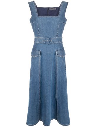 emilia wickstead denim dress