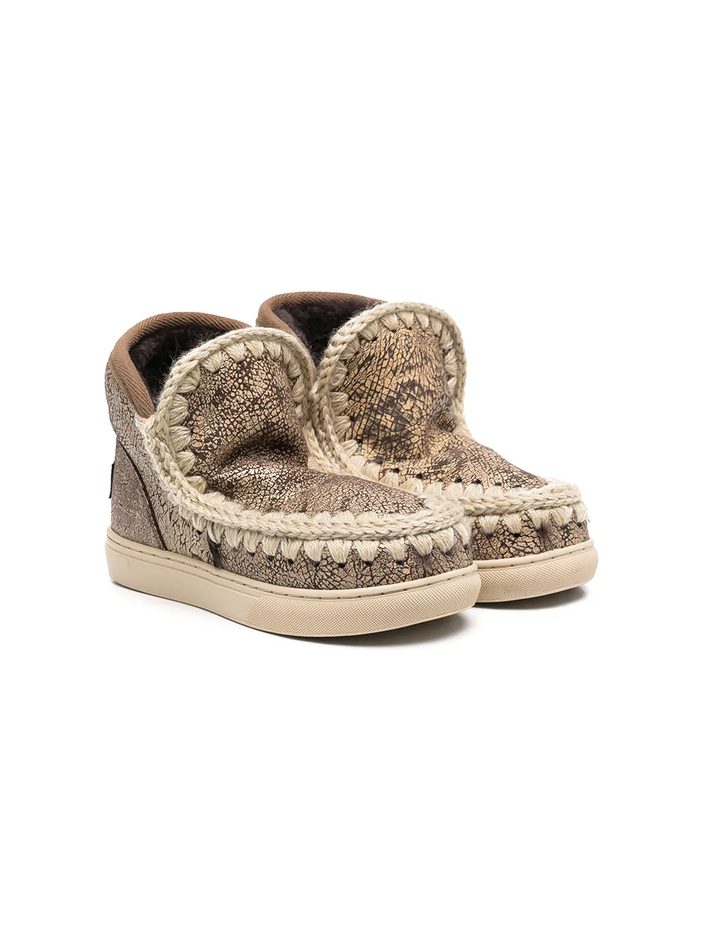 Mou Kids Stivali modello sneakers - Toni neutri