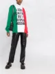 Image 2 of Moschino slogan print oversized hoodie
