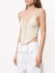 Dion Lee knitted halterneck top