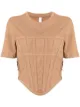 Image 1 of Dion Lee corset design T-shirt