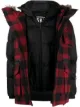 Image 1 of Dsquared2 plaid padded ski jacket