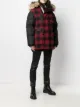 Dsquared2 plaid padded ski jacket