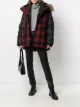 Image 2 of Dsquared2 plaid padded ski jacket