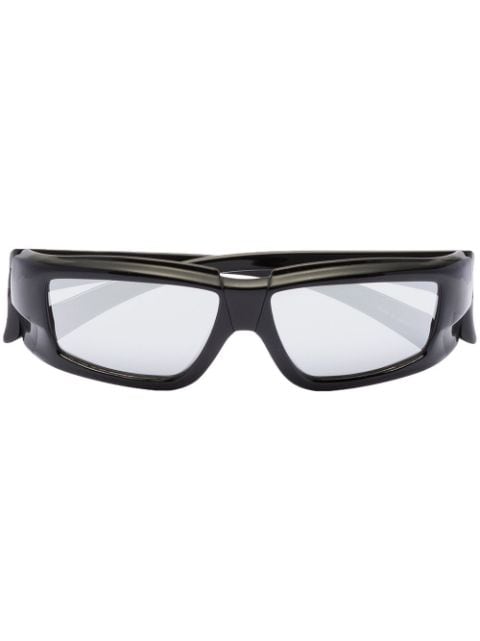 Rick Owens rectangle-frame sunglasses
