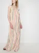 Image 2 of ESCVDO Amora stripe-pattern maxi dress