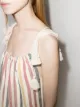 ESCVDO Amora stripe-pattern maxi dress