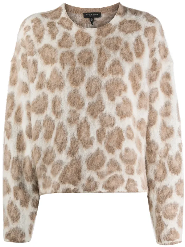 leopard print jumper australia
