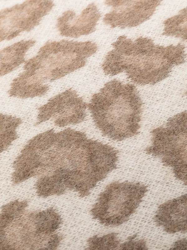 rag and bone leopard scarf