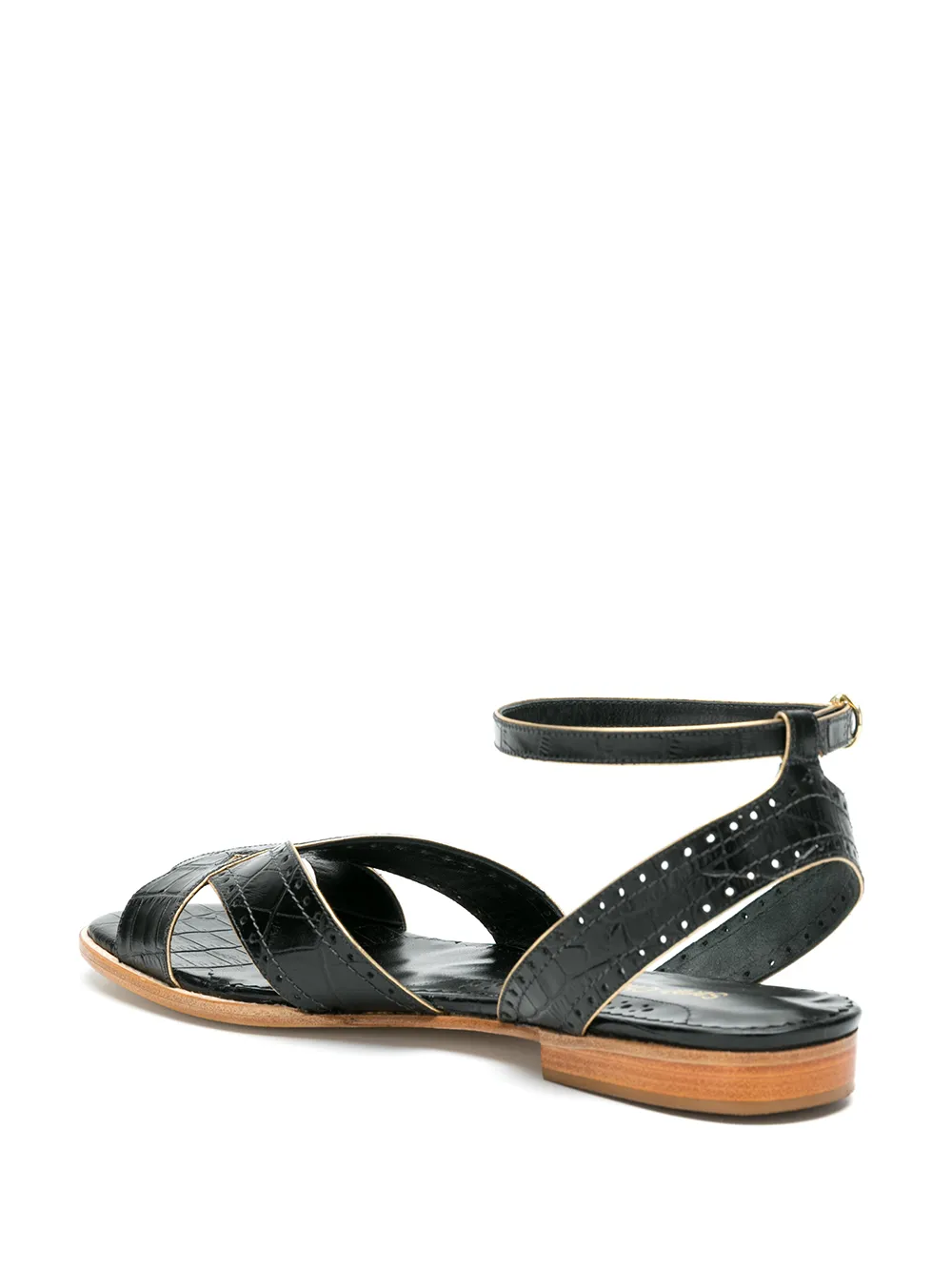 фото Sarah chofakian сандалии chemisier на плоской подошве