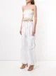 Dion Lee fringed beaded tube top