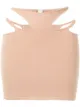 Image 1 of Dion Lee cut-out hosiery mini skirt