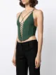 Dion Lee knitted halterneck top