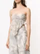 Dion Lee camouflage shirred top