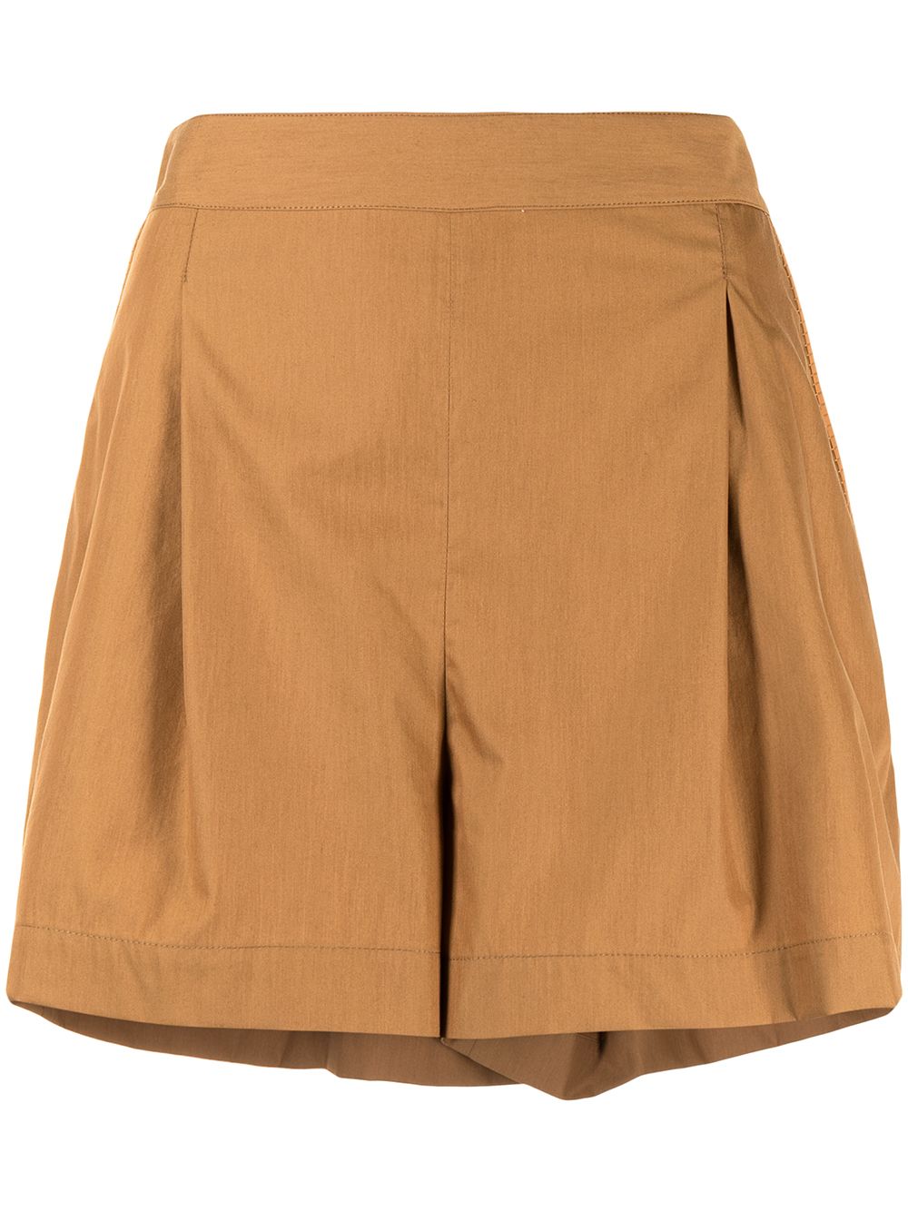 FERRAGAMO PLEAT DETAIL TAILORED SHORTS