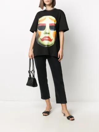 mask-print T-shirt展示图