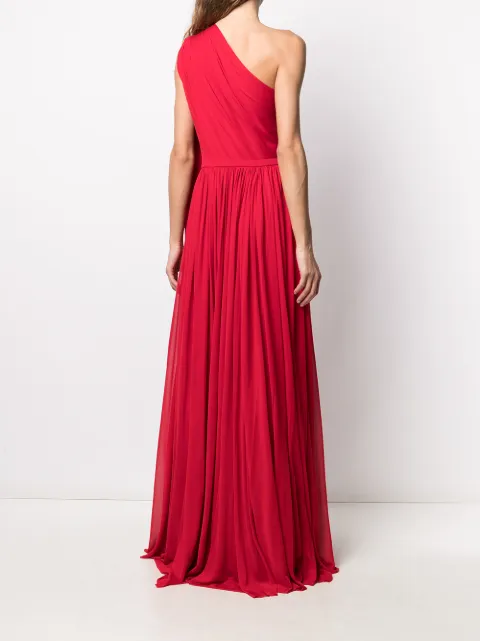 alexander mcqueen one shoulder gown
