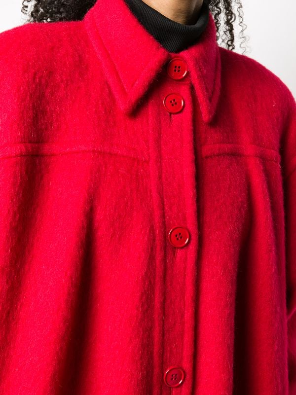 Gianfranco Ferré Pre-Owned 1980s Wool Cape Coat - Farfetch