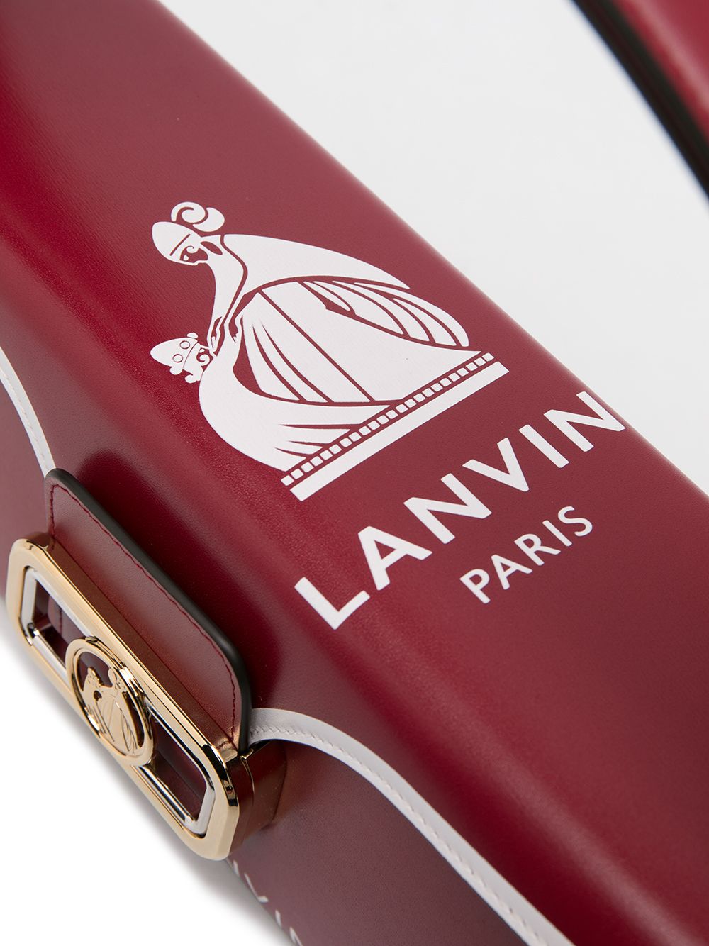 фото Lanvin сумка pencil с логотипом