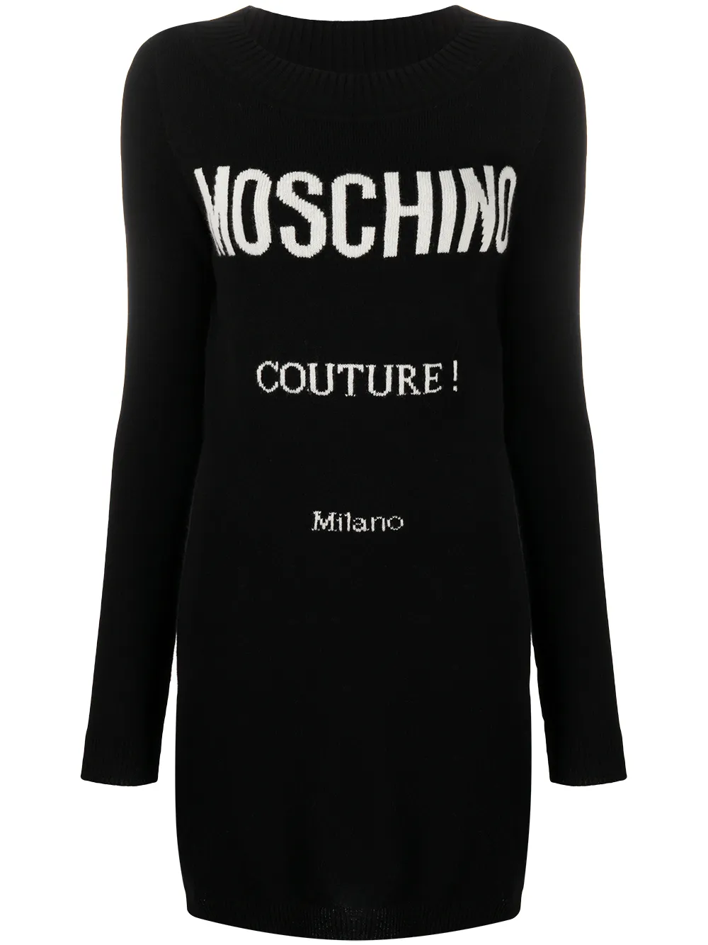 

Moschino vestido Couture - Negro