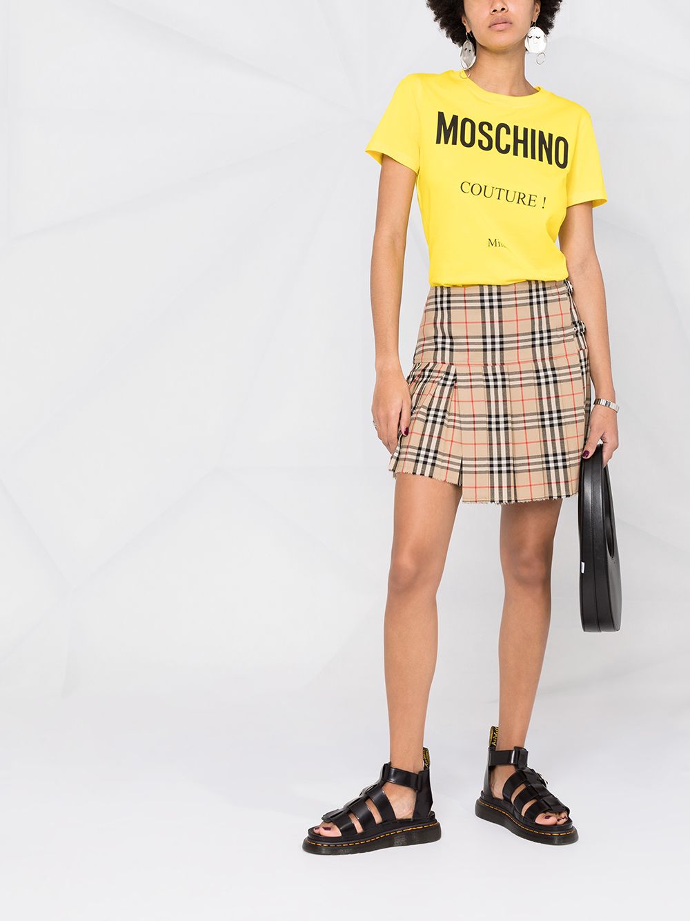 фото Moschino футболка с логотипом