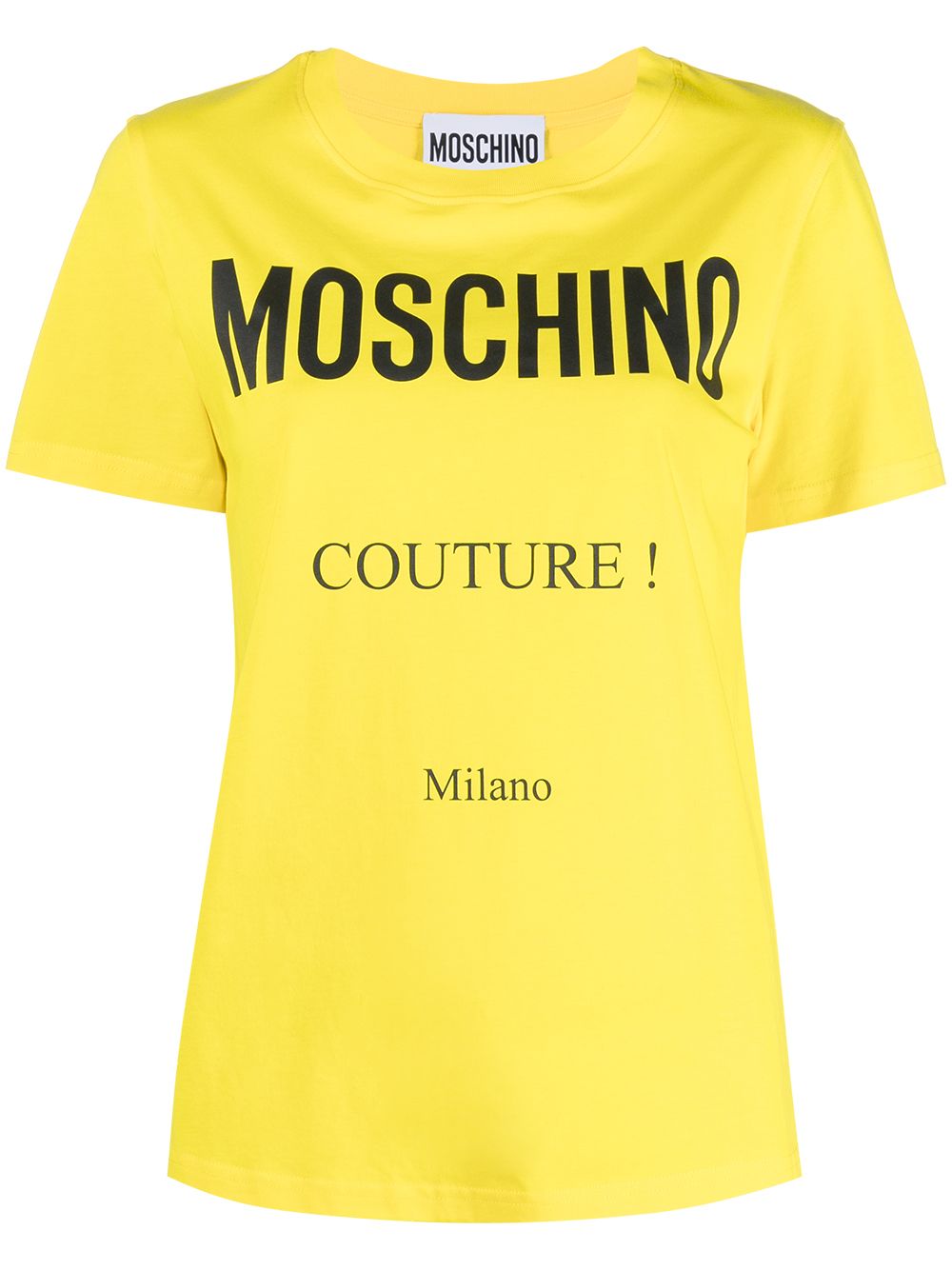 фото Moschino футболка с логотипом