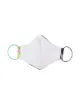 Image 2 of Natasha Zinko two-tone floral-print face mask
