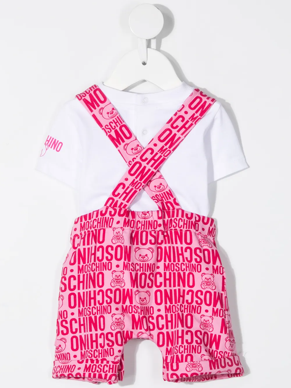 фото Moschino kids костюм-двойка с логотипом