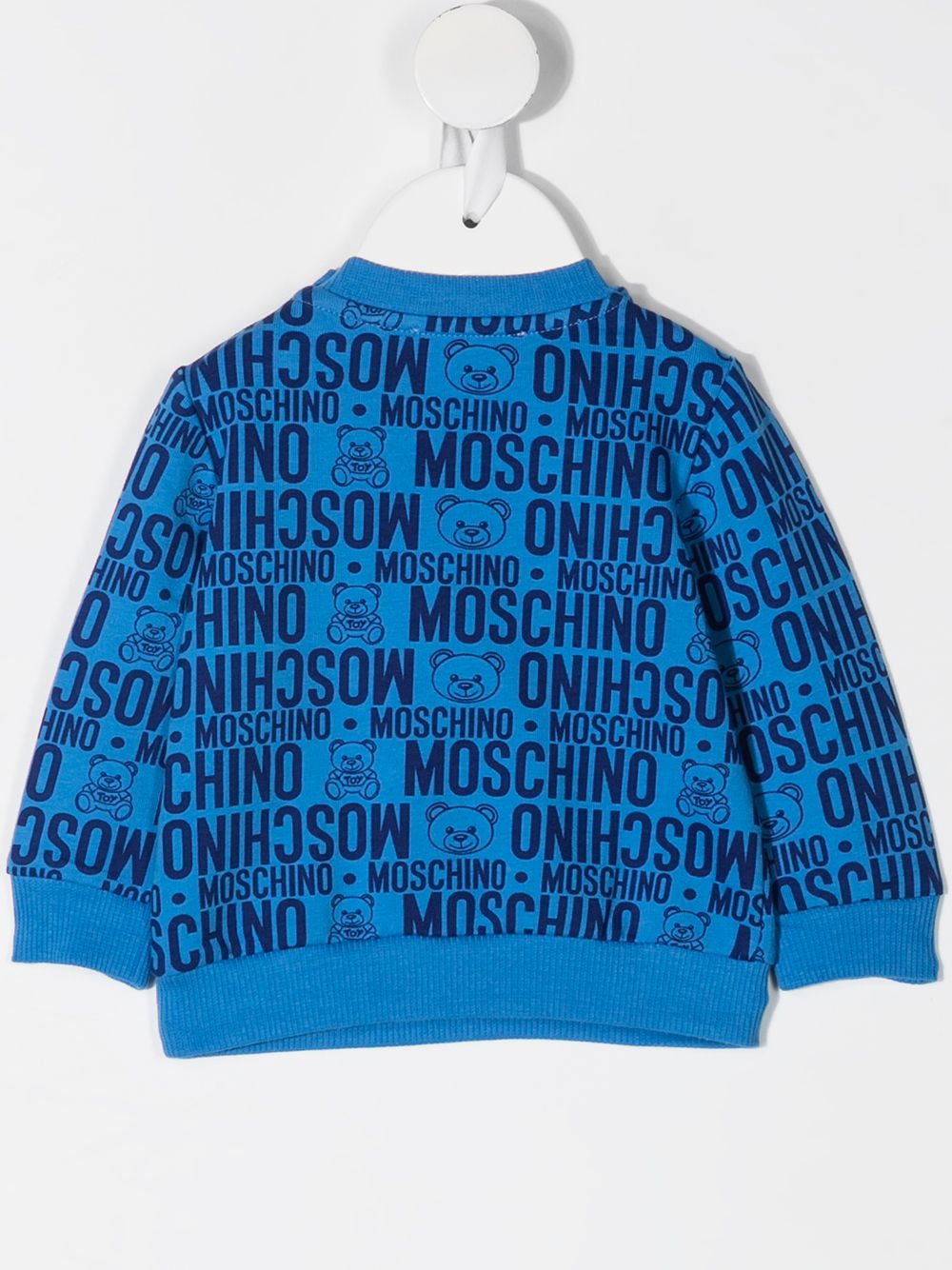 фото Moschino kids толстовка с логотипом