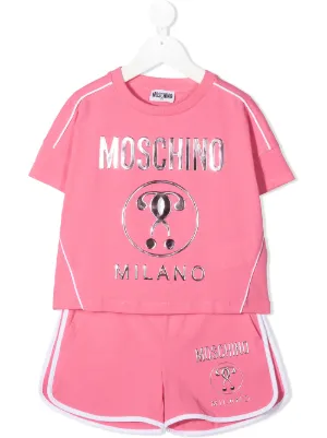 moschino girls tracksuit