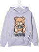 Image 1 of Moschino Kids Toy Bear cotton hoodie