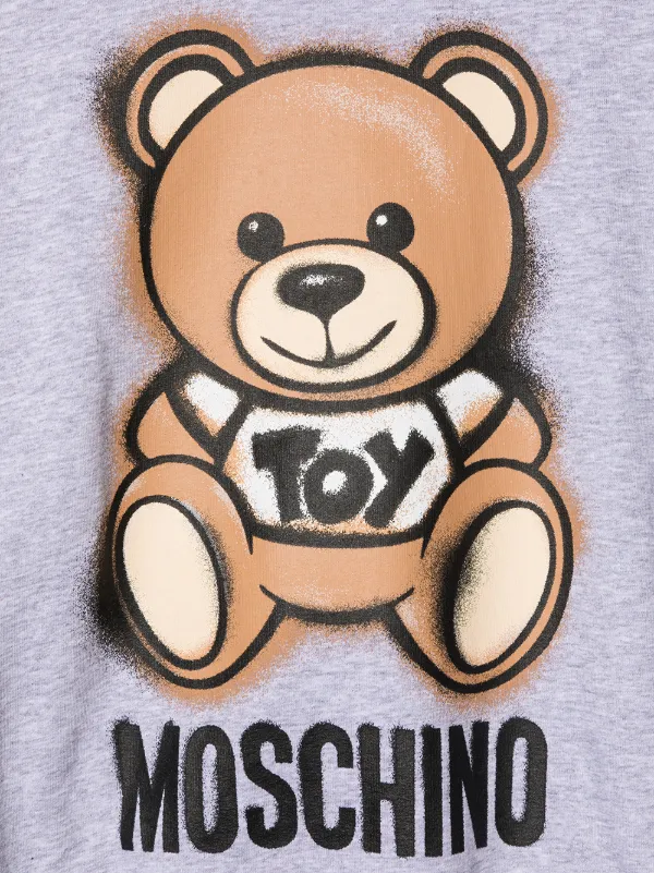 moschino teddy bear toy