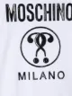 Moschino Kids logo-print ruffled dress