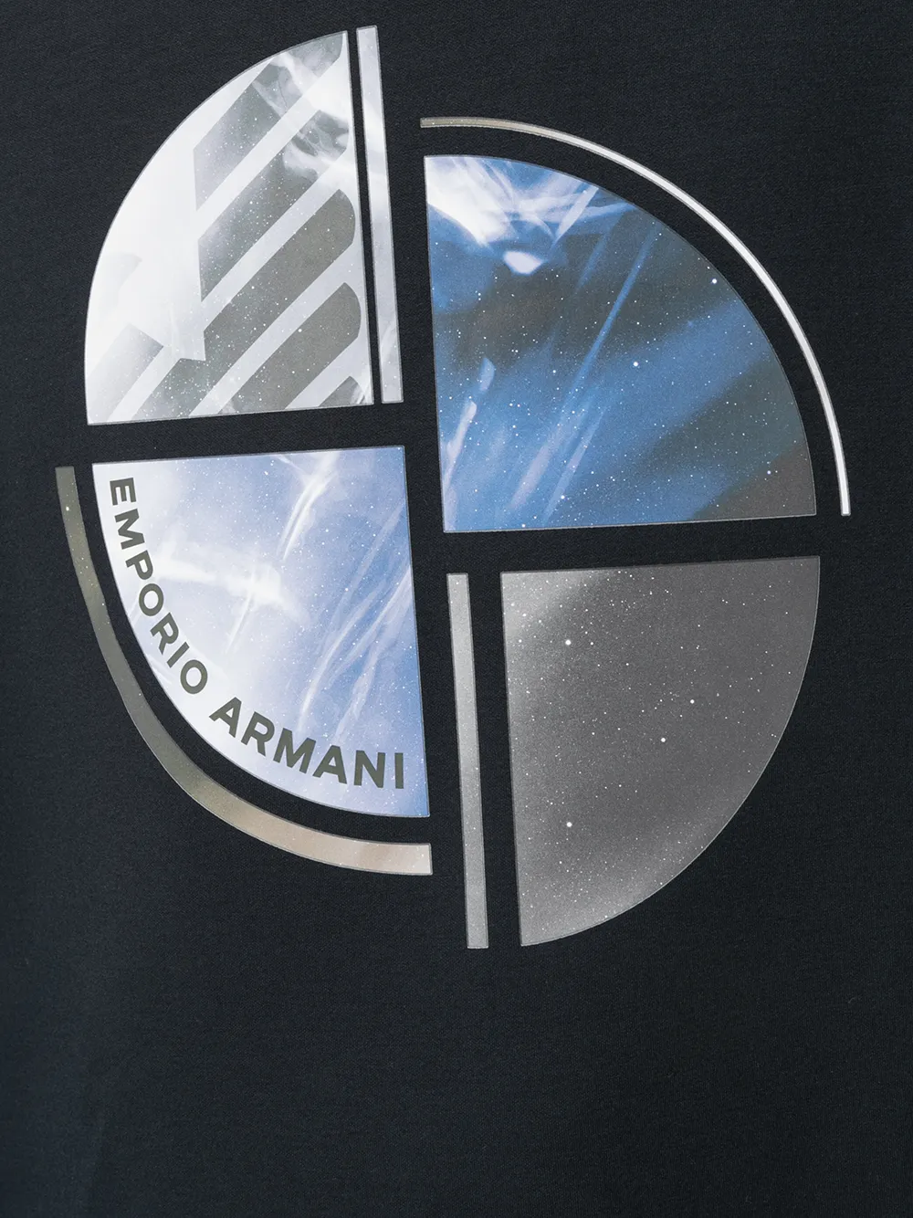 фото Emporio armani худи с длинными рукавами и логотипом
